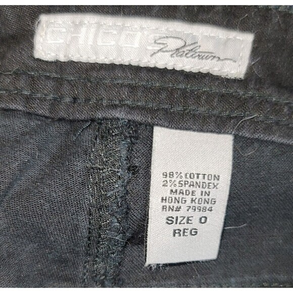 Chico's Platinum Denim Ultimate Fit Jeans - Size 0/30" - Picture 7 of 9